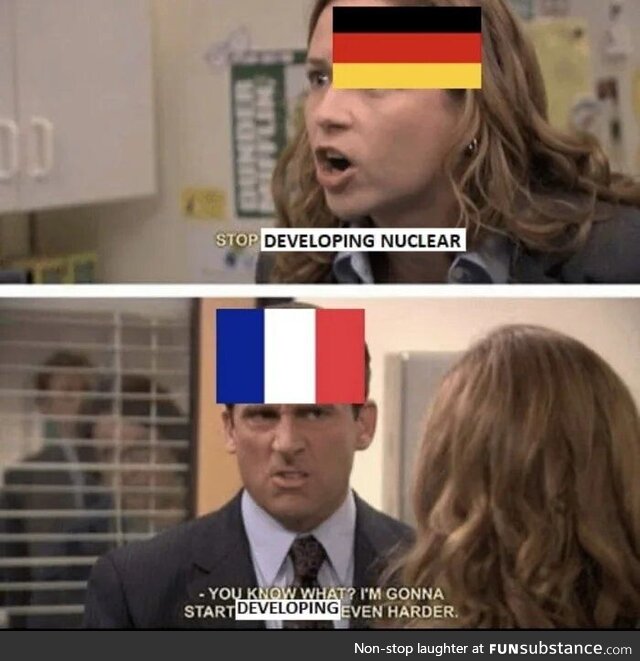 Theres at least something that france is based in