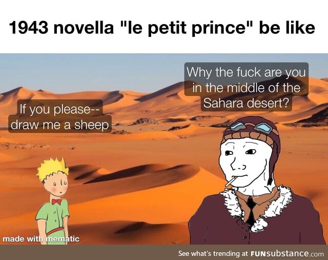 Day 3 of posting french literrature memes