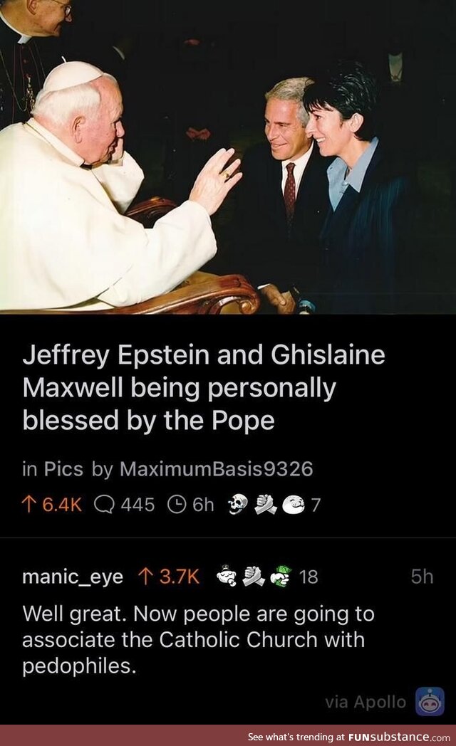 Very wholesome how everyone in politics and religion loves children