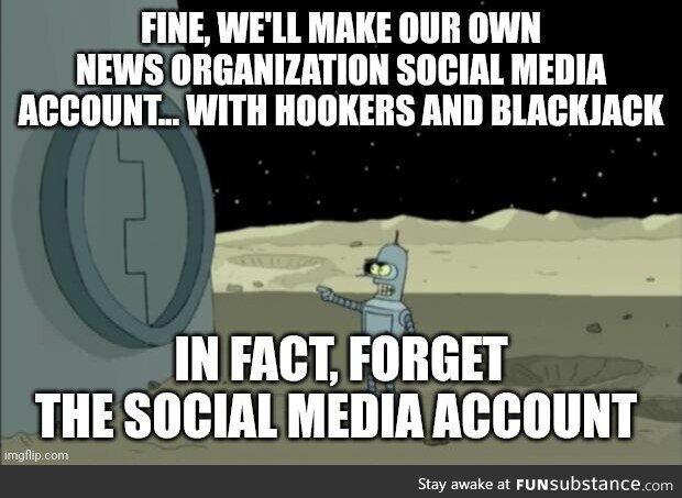 NPR to Twitter today