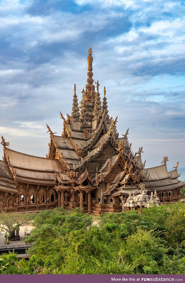 I traveled to Thailand recently and visited this amazing place - Sanctuary Of Truth