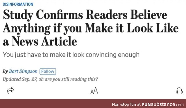 Huh, go figure
