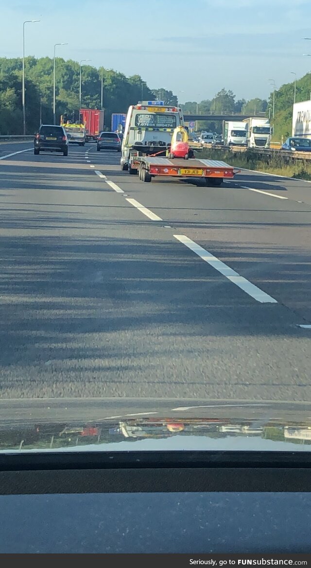 I wonder if the driver was arrested