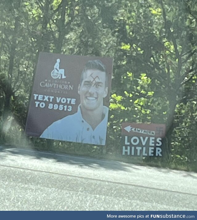 Spotted in my North Carolina town [OC]