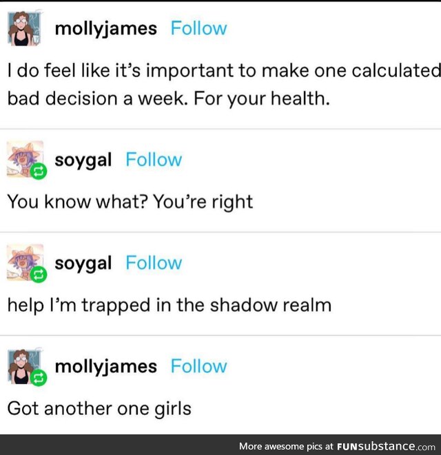 That's how the fair folk get you