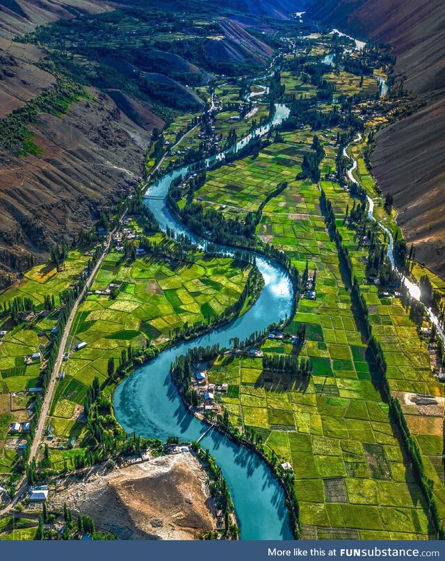 Phander Valley located in the Ghizer district of Gilgit-Baltistan Pakistan