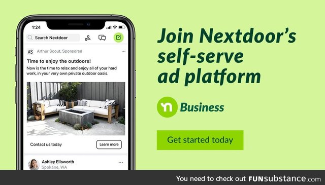 Nextdoor's self-service ads are now available. Target customers based on interests and