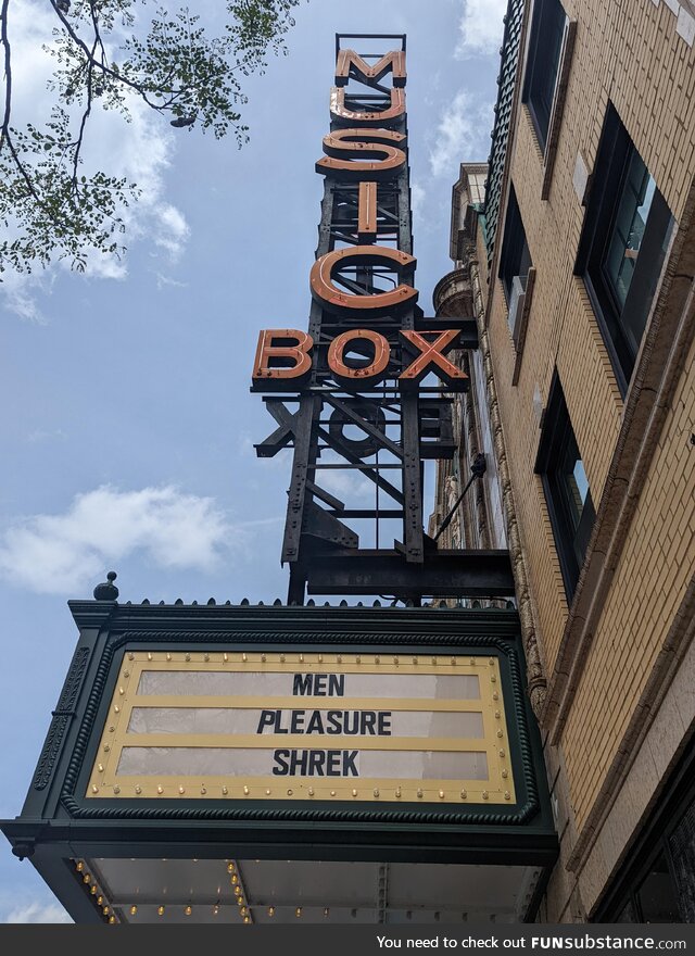 Someone chose this movie theatre lineup on purpose
