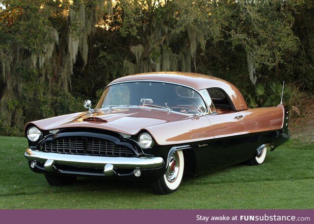 The 1954 Packard Panther, one of the rarest cars in the world, up close and personal