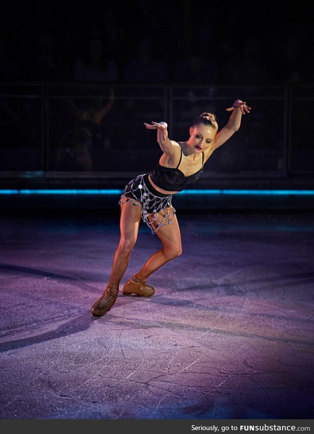 Photo I captured tonight of a figure skater