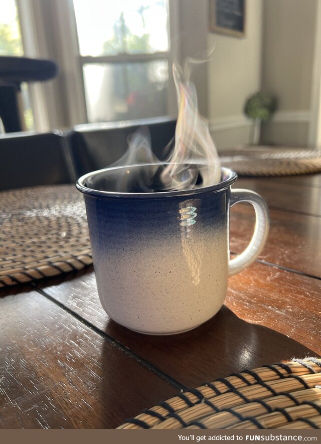 [OC] My coffee this morning
