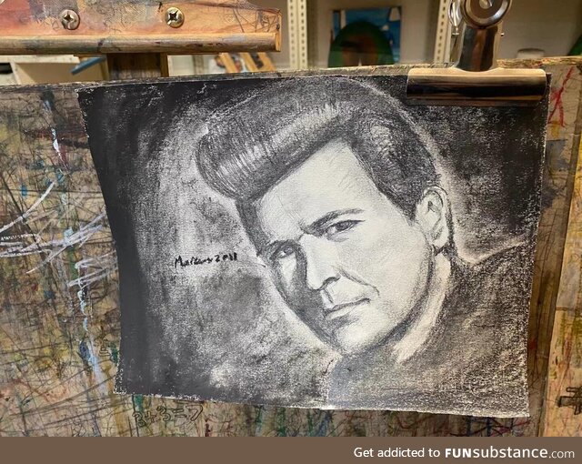 My friends artwork of that one singer