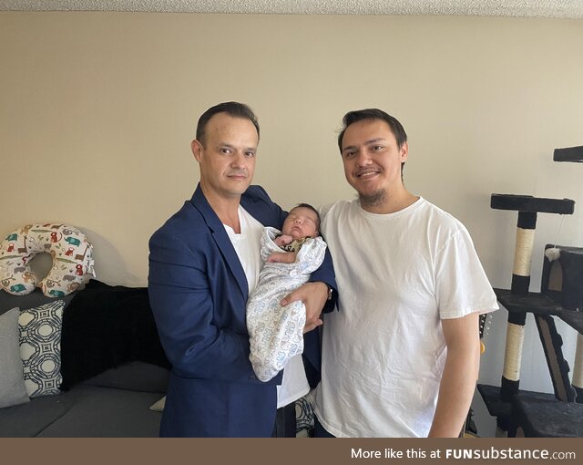 I present to you, Luis the 1st, Luis the 2nd, and Luis the 3rd