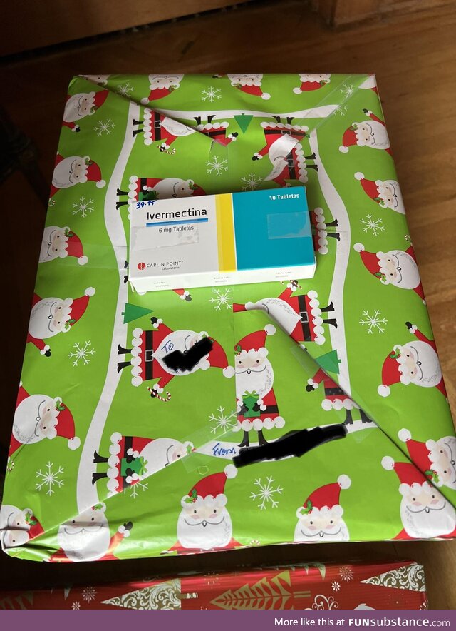 My step mother taped a box of these pills to each of the gifts she gave for Christmas