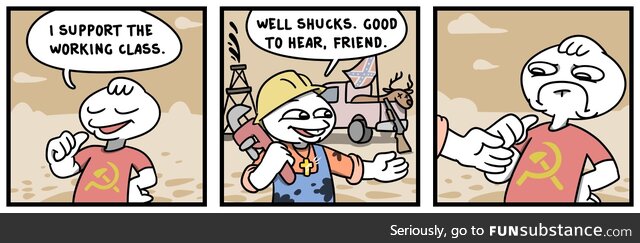 Be an NPC in the comments