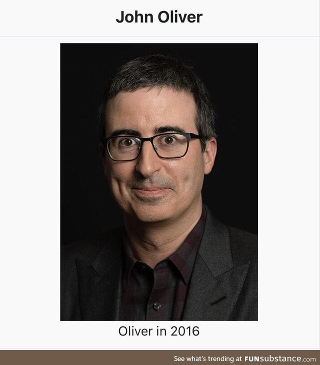 Smile, you’re on the Wiki, John Oliver!