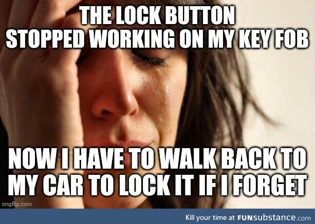 I can't use the remote start feature either since I need to re-lock the car first
