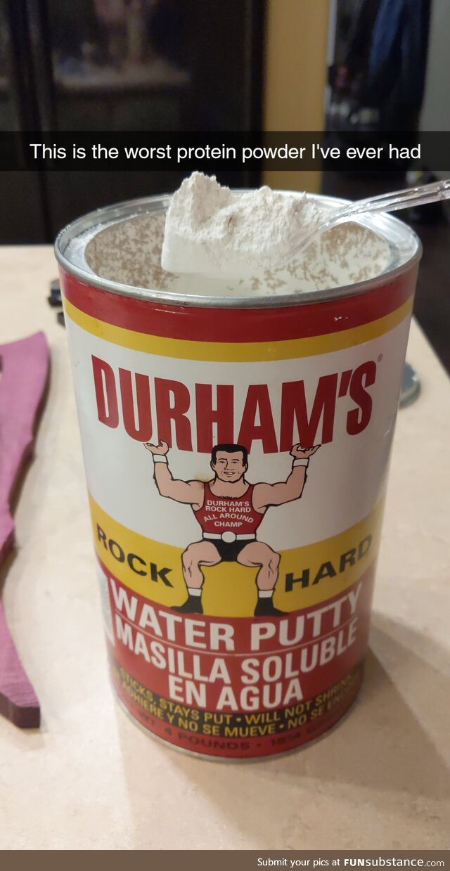 I think something is wrong with my protein powder