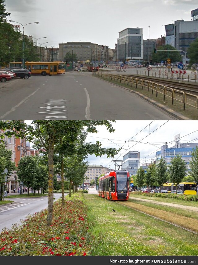 The transformation of my hometown of Katowice, Poland