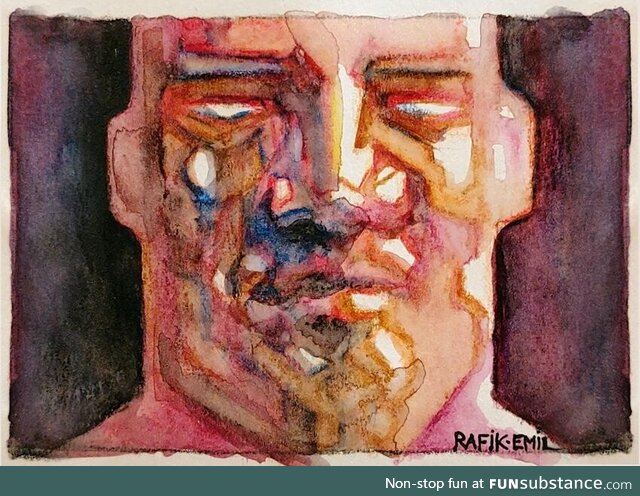 Experimenting with Watercolors