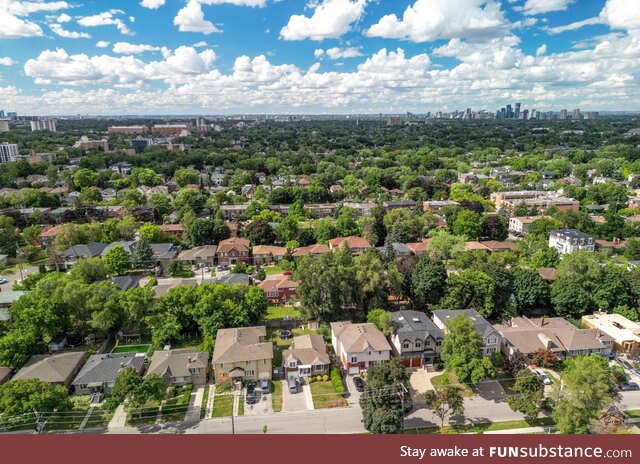 Toronto from Above [OC]