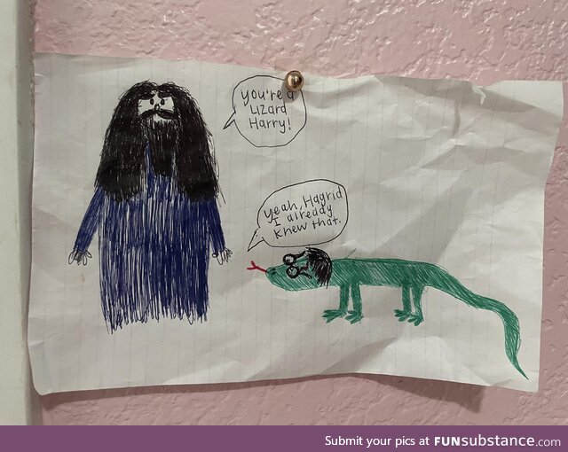 Found this in my kid sisters bedroom