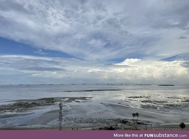 A picture I took from my house