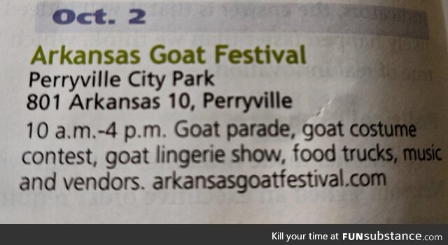 Wait.. A goat what now?!