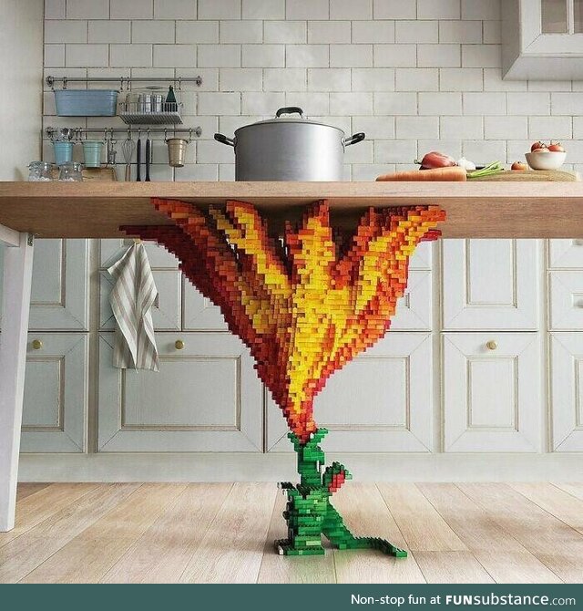Dragon LEGO Table by Ogilvy