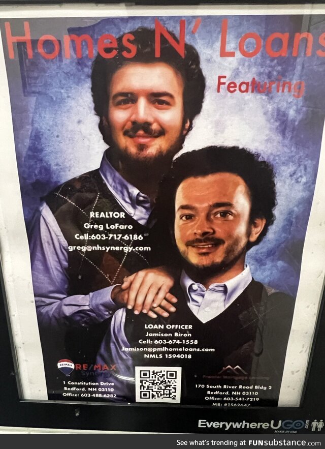 This advertisement was above the urinal in a restaurant