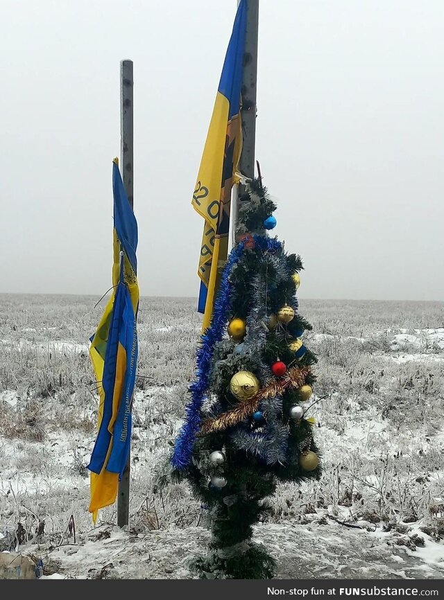 A Ukrainian Christmas tree