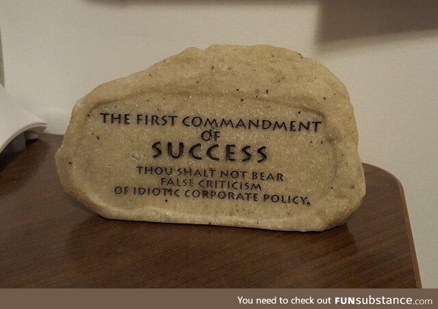 I added this rock to my office desk 19 years ago