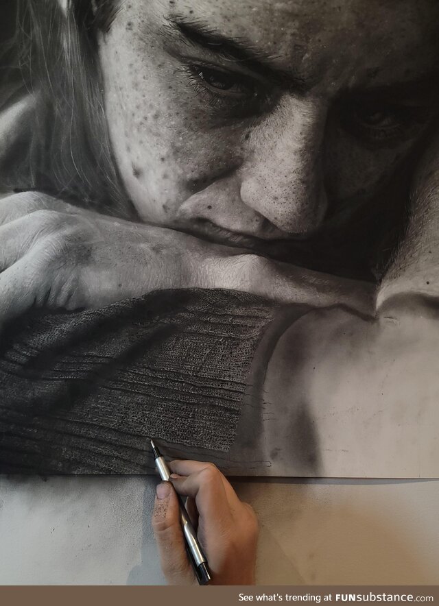 This is a pencil drawing I've been working on for the last month