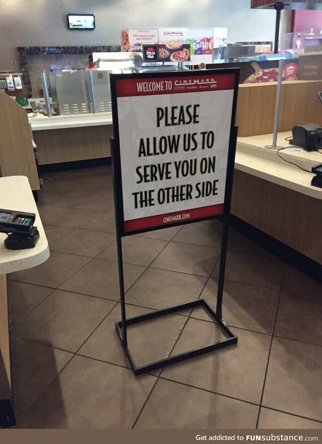 Theaters really fighting for my business, in this life and the next