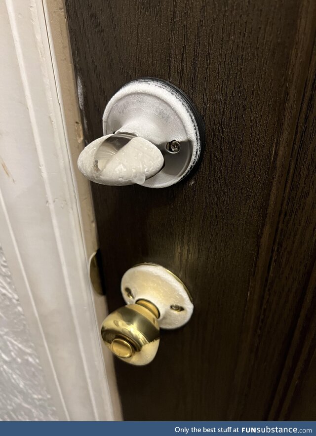 Just another day in my cold ass state