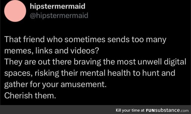 Me finding a new closed FB group specifically centered around mental illness