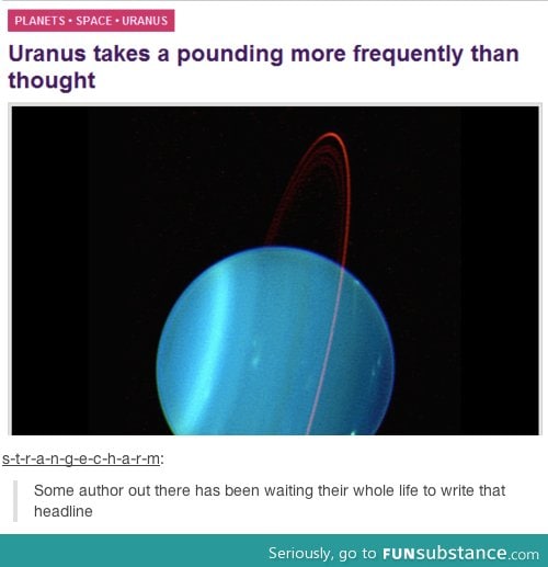 Uran*s takes a pounding