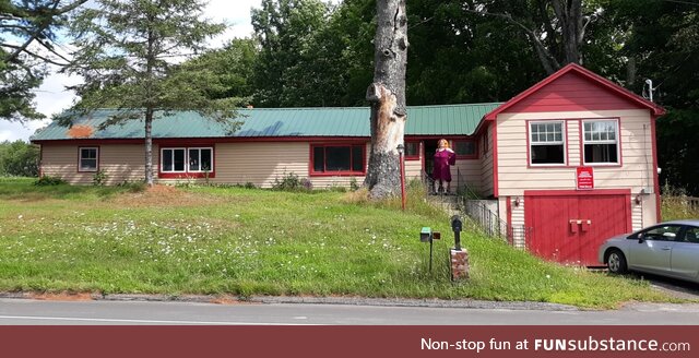 Me with my first house, that was purchased today. I am so proud of myself