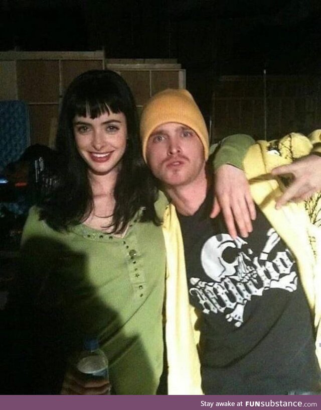 Jesse Pinkman with his woman