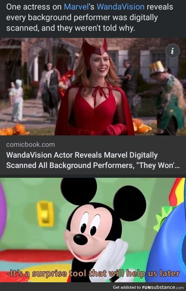 What the disney doin?