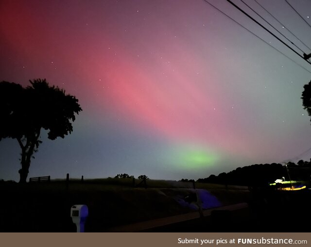 Northern lights in NC