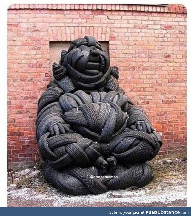 Tired buddha