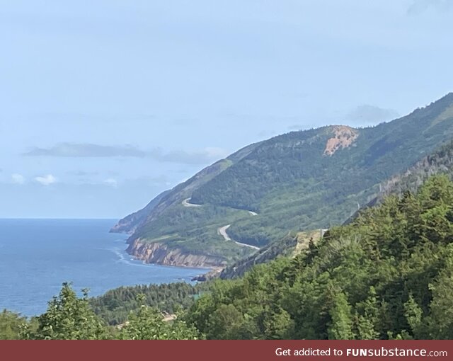 [oc] the cabot trail, cape breton island, nova scotia, canada