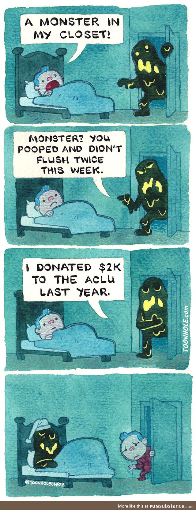 The real monster