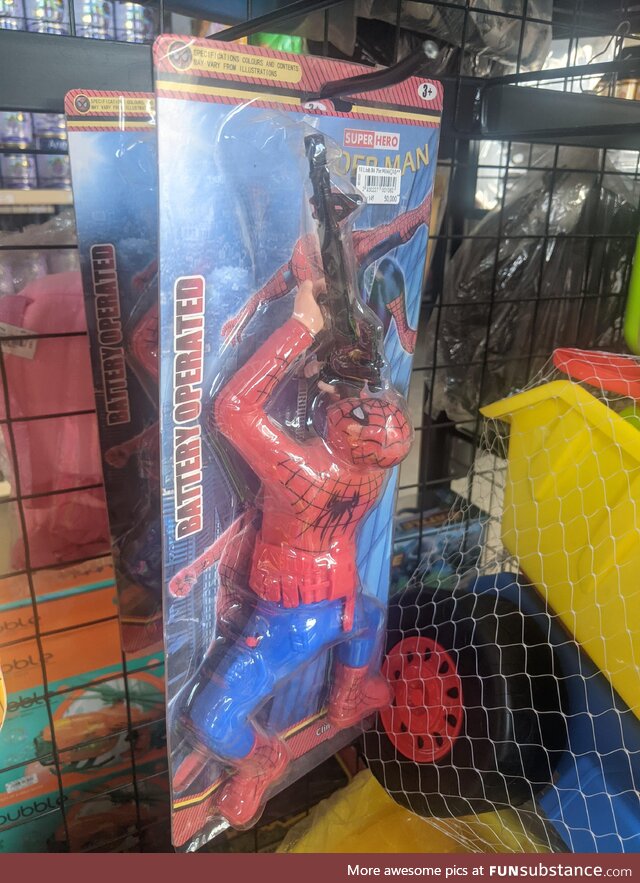 Spiderman has had enough