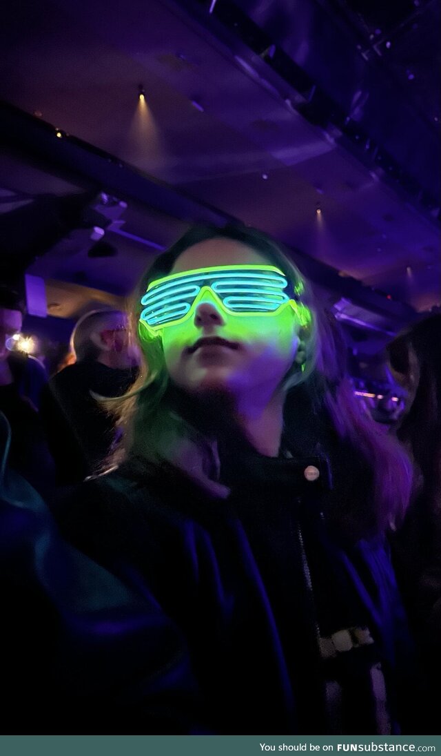 My 10 year old daughter at her first concert