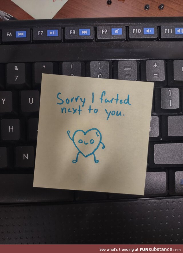 Remember, it's important to own up to your mistakes