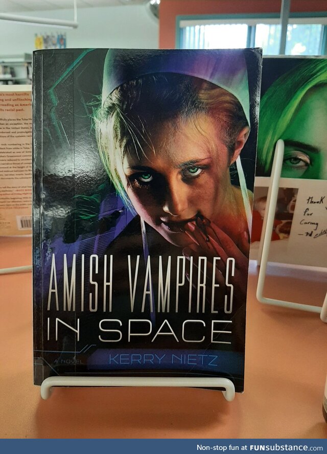 Amish Vampires in Space - I've officially had my curiosity both confused and enticed