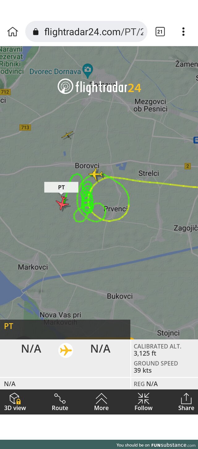 Air show in Slovenia right now