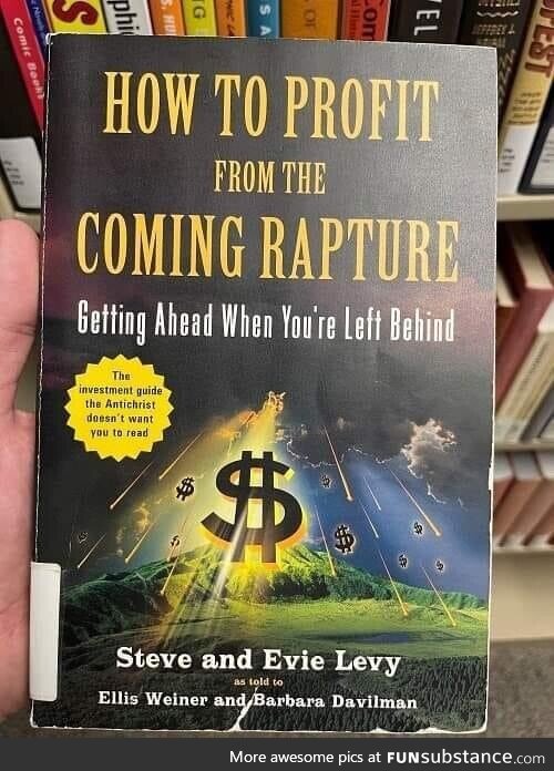 “The investment guide the Antichrist doesn’t want you to read…”